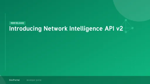 Introducing Network Intelligence API v2